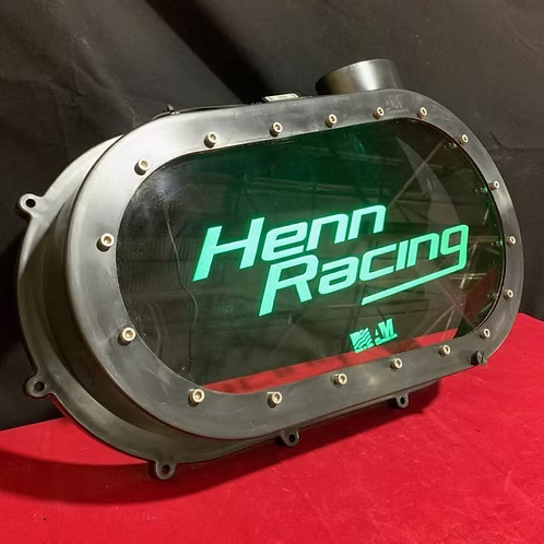 HRT Can-Am X3 Clear LED RBG Clutch Cover - Image 2