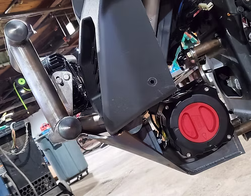 HRT Can-Am X3 Baja Armored Winch Mount Front Bumper - Image 3