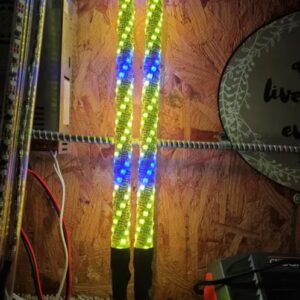 18 Inch Twisted 5v Whips *Pairs*