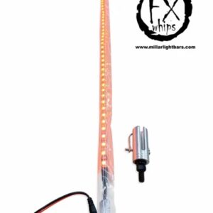 True Orange Led Light Whip