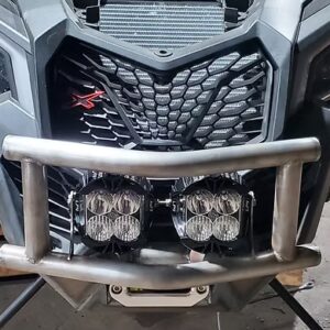 HRT Can-Am X3 Baja Armored Winch Mount Front Bumper