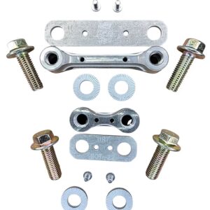 HRT Can-Am X3 2022-2026 - Billet Rear Radius Rod Top & Bottom Gussets