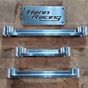 HRT Can-Am X3 Billet Rear Radius Rod Gusset Kit 2017-2021