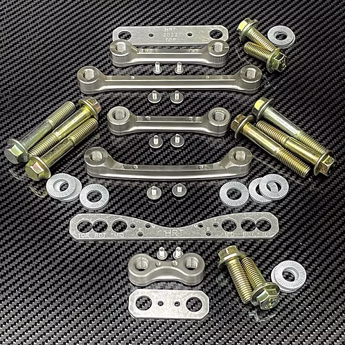 HRT Can-Am X3 Billet Rear Radius Rod Gusset Kit 2022-2025