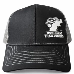 Northeast Trail Junkies Trucker Hat – Black