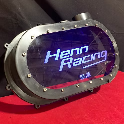 HRT Can-Am X3 Clear LED RBG Clutch Cover - Image 3