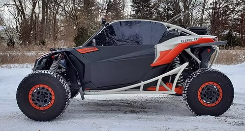 HRT Can-Am X3 2 Door Stock Windshield Radius Cage